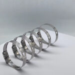 American Type 10mm band width Installs Easily Hose Clamps For Firm Hose