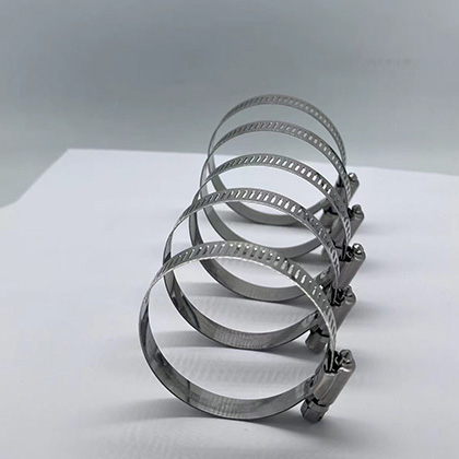 American Type 10mm band width Installs Easily Hose Clamps For Firm Hose