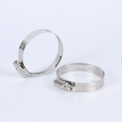 American Type 12.7mm band width Installs Easily Hose Clamps For Firm Hose