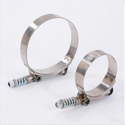 High quality T Type bolt spring hose clamp W2/W4