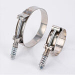 High quality T Type bolt spring hose clamp W2/W4