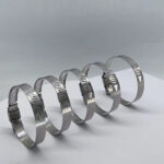 American Type 10mm band width Installs Easily Hose Clamps For Firm Hose