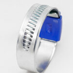 9.7mm 11.7mm British Style English type hose clamp high quality blue head hose clamp W1