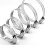 American Type 12.7mm band width Installs Easily Hose Clamps For Firm Hose
