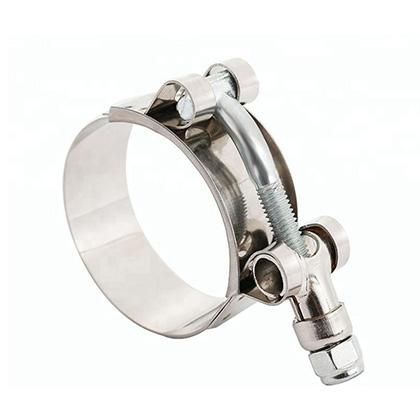 High quality T Type bolt spring hose clamp W2/W4