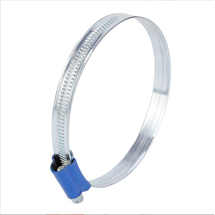 9.7mm 11.7mm British Style English type hose clamp high quality blue head hose clamp W1