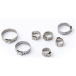 Single Ears Hose Clamp  304 stainless steel adjustable Clamps Ear for car train ship