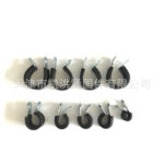 Heavy duty rubber lined R type 15mm cushioned fixing hose clamp